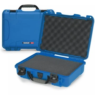 Abbildung von Nanuk 910 Wasserdichter Hartschalenkoffer Mit Plüschschaumeinlage Blau