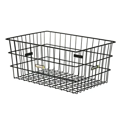 Abbildung von Fahrradkorb Für Gepäckträger Basil Zembla 53 X 37 23 Cm Schwarz