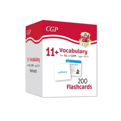Abbildung von 11+ Vocabulary Flashcards for Ages 10 11 Pack 1 (CGP 11)