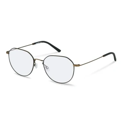 Abbildung von Rodenstock Brillengestell (Model R2632) für Unisex, Pantos, gefertigt aus Metall (inklusive Brillenetui)