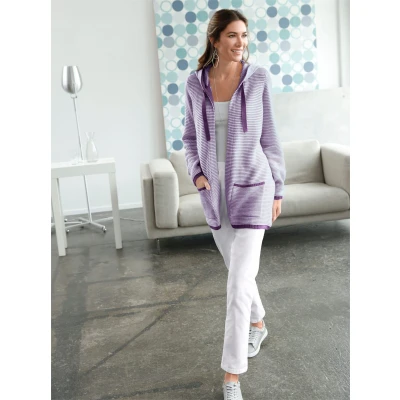 Abbildung von Classic Basics Kapuzenstrickjacke