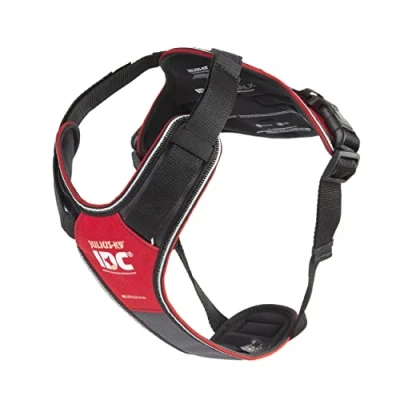 Abbildung von Julius K9 IDC Longwalk Geschirr rot grau, XL lang