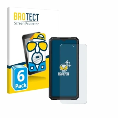 Abbildung von BROTECT Entspiegelungs Schutzfolie für Cubot KingKong X (6 Stück) Matte Displayschutz Folie, Anti Reflex, Fingerprint