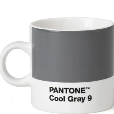 Abbildung von PANTONE Kaffeeservice, Fine Bone, Porzellan Espressotasse, dickwandig, spülmaschinenfest, 120ml