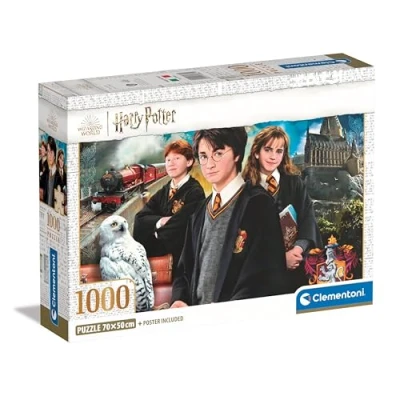 Abbildung von Clementoni® Puzzle High Quality Collection, Harry Potter, 1000 Puzzleteile, Made in Europe, FSC® schützt Wald weltweit