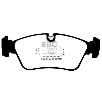 Abbildung von Bremsbelagsatz, Scheibenbremse EBC Brakes DP21211
