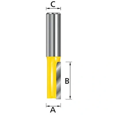 Abbildung von Makita Fraeser Nut Einschneider, 3 mm, D 10001
