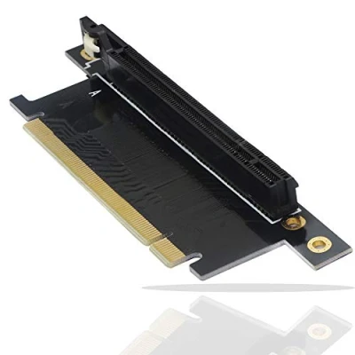 Abbildung von GINTOOYUN PCI E Riser Karte, Express 3.0, 16 fach Verlängerungskabel, 90 Grad High Speed 20 mm, Stück
