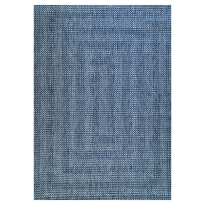 Abbildung von Outdoorteppich Vintage Design, Carpettex, Läufer, Höhe: 5 mm, Outdoor Teppich Wetterfest Design Blau Küchen Terrasse Balkon
