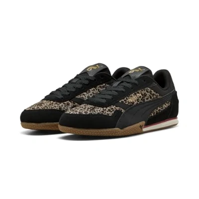 Abbildung von Puma Bella Donna Animal Flair Sneakers Damen Schuhe Mit Print Black/Black/Dusky Gray Größe: 40.5