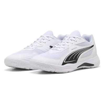 Abbildung von PUMA Unisex Solarflash Iii Hallenturnschuh, Weiß Schwarz, 41 EU