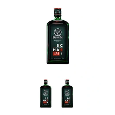 Abbildung von Jägermeister Charakter Scharf Hot Ginger aus Deutschland 3 x 0,7 Liter