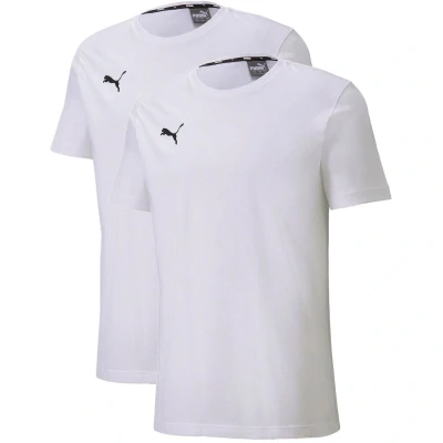 Abbildung von T Shirt Puma Teamgoal 23 Casuals 2 pack. Weiß. Herren