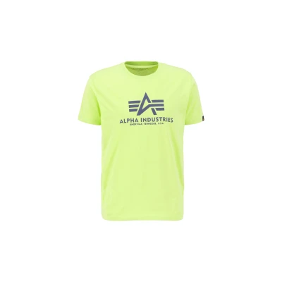 Abbildung von Alpha Industries Tshirt print, Herren, Größe: Large, Hornet green