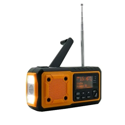 Abbildung von Soundmaster DAB112OR Outdoorradio DAB+, UKW Notfallradio, Bluetooth®, USB Akku Ladefunktion, Handku