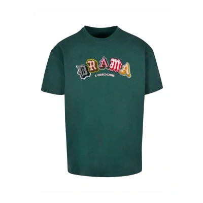 Abbildung von Upscale by Mister Tee Drama I Choose Heavy Tshirt print, Herren, Größe: XL, Bottlegreen