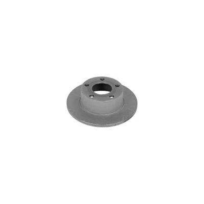 Abbildung von FEBI BILSTEIN 09076 Bremsscheibe Hinterachse 245 10 5 112 voll beschichtet AUDI: 100 C3 Avant, Limousine, 200 Limousine