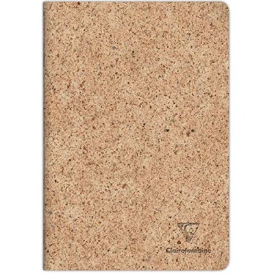 Abbildung von Clairefontaine 83523C Notizheft Jeans &amp; Cocoa, DIN A4, 48 Blatt, liniert, 1 Stück, Kakao
