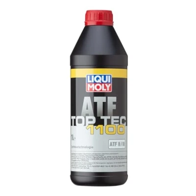 Abbildung von LIQUI MOLY Top Tec ATF 1100 3651 Automatikgetriebeöl III 1 Rot BMW: 3 Touring, Compact, Coupe, FORD: MONDEO 2 Kombi, Focus Mk1 FIESTA 5