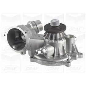 Abbildung von GRAF PA1129 Wasserpumpe mit Dichtung mechanisch Messing für Keilrippenriementrieb BMW: 7