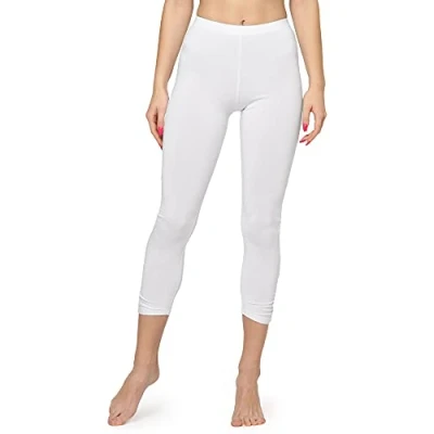 Abbildung von Merry Style Leggings Damen 7/8 mit Falten MS10 424 (1 tlg) elastischer Bund