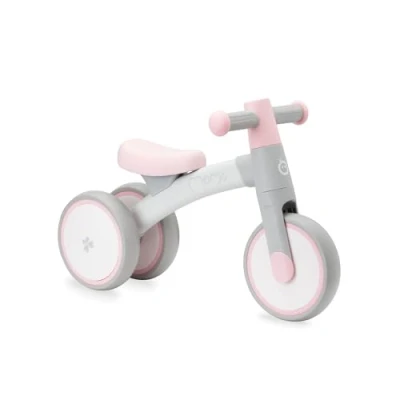 Abbildung von Momi Unisex Babys Tedi Kinderlaufrad für Mädchen und Jungen (max. Körpergewicht 25 kg), Mini Laufdreirad mit pannensicheren Kunststoffrädern, Leichter Metallrahmen 1,2kg, Rosa