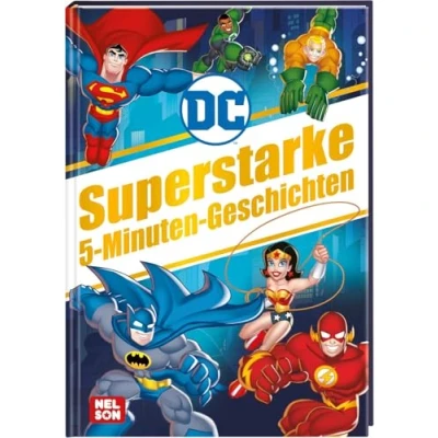 Abbildung von DC Superhelden: Superstarke 5 Minuten Geschichten: Vorlesegeschichten für kleine Superheld*innen Abenteuer mit Batman, Superman und Wonder Woman (ab 4 Jahren) (DC Universum)