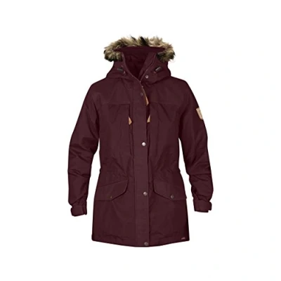 Abbildung von Fjällräven Damen Singi Winterjacke, Rot (Dark Garnet), L