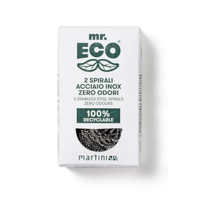 Abbildung von Martini Spa Utility Edelstahl Pads und Spiral Topfreiniger, mehrfarbig, 1 Stück