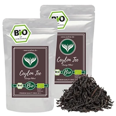 Abbildung von BIO Ceylon Tee OP (Orange Pekoe), Schwarzer aus Sri Lanka, Schwarztee lose 500g