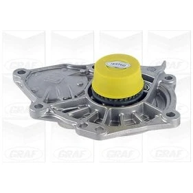 Abbildung von GRAF PA1246 Wasserpumpe 29 mit Dichtung mechanisch Stahlblech 44,9 für Keilrippenriementrieb AUDI: A4 B8 Avant, A6 C7 A5 Sportback