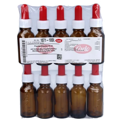 Abbildung von Pipettenflasche 20 ml m.kompl.Pipettenmo 10 St