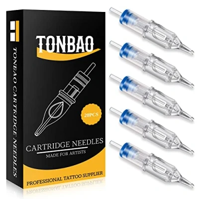 Abbildung von Cartridge Nadeln TONBAO 20 Stück Cartridges 7 Round Shader for Machine Pen(1207RS)……