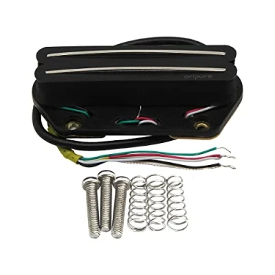 Abbildung von OriPure Alnik 5 Hot Rail Humbucker Tonabnehmer der TL TEbrücke 16K passen TE Gitarre Teil