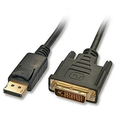 Abbildung von LINDY 41490 1m DisplayPort an DVI Kabel, Schwarz