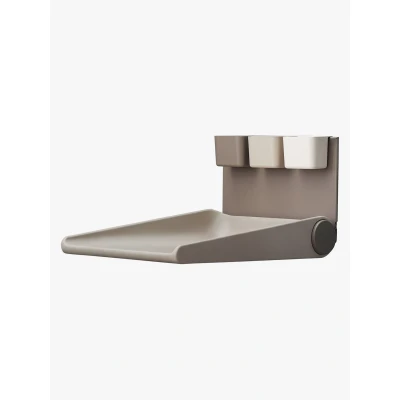 Abbildung von Leander Wally Wandmontierter Wickeltisch, Cappuccino