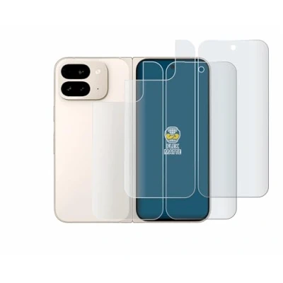 Abbildung von BROTECT Full Cover Schutzfolie Matt für Google Pixel 9 Pro Fold (Display+Rückseite) (2 Stück) Screen Displayschutz Folie, Curved