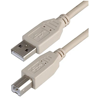 Abbildung von Pro Signal PSG91424 USB 2.0 A Stecker auf B Stecker, 1 m, Grau