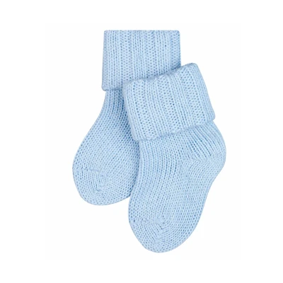 Abbildung von Falke BABY Flausch Temperature Regulation Socken für Kinder, Größe: 74/80, Crystal bl