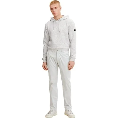 Abbildung von TOM TAILOR Herren Travis Regular Chino Hose 1032865, 29767 Rough Grey, 28W / 32L