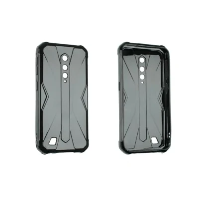 Abbildung von caseroxx Schutz Hülle TPU kompatibel mit Ulefone Armor X12 / Pro, Gummi Handy Tasche schwarz
