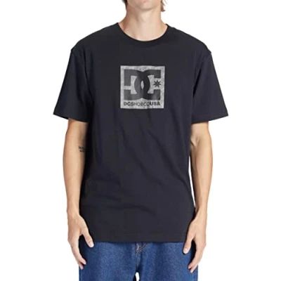 Abbildung von DC Shoes Square STAR FILL Adyzt Tshirt print, Herren, Größe: Medium, Smc