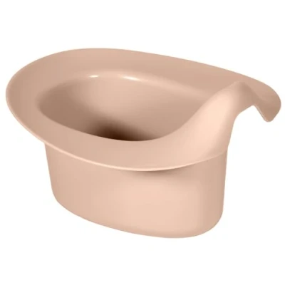 Abbildung von Kindsgut Abhaltetöpfchen für Babys, Babytopf WC/Klo, hochwertige Qualität und dezente Farben, abhalten windelfrei, Peach