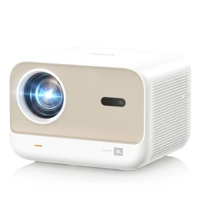 Abbildung von Beamer Sound by JBL, 700 ANSI 1080P Native Projektor, Yaber L2s Nahtloser Autofokus Smart Beamer, Video mit WiFi6 und Bluetooth 5.1 Heimkino für Handy/Laptop, Kompatibel TV Stick