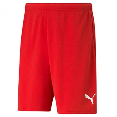 Abbildung von puma Teamrise MAND kurze Sporthose redpuma white, Herren, Größe: XXL, red white