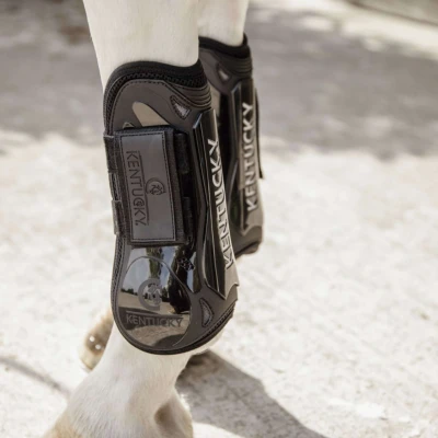 Abbildung von Kentucky Horsewear Sehnenschutz Velcro Schwarz M