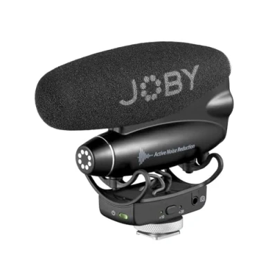 Abbildung von JOBY Wavo PRO Professionelles Richtmikrofon zur Kameramontage, Stabmikrofon mit Eingebauter ANR und Rycote Dämpfungshalterung, Dynamische Mikrofone, Mikrofon, Mikrofon Kamera