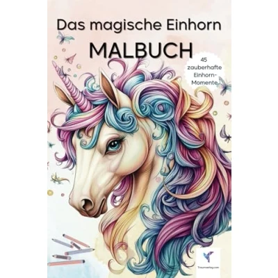 Abbildung von Das Magische Einhorn Malbuch: Zauberhafte Motive zum Ausmalen I Perfekt für Mädchen ab 8 Jahren und alle Fans!