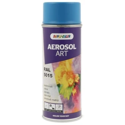 Abbildung von Dupli Color 666506 AEROSOL ART RAL 5015 himmelblau seidenmatt 400 ml