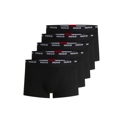 Abbildung von HUGO Trunk 5 PACK Panties, Herren, Größe: Small, Black